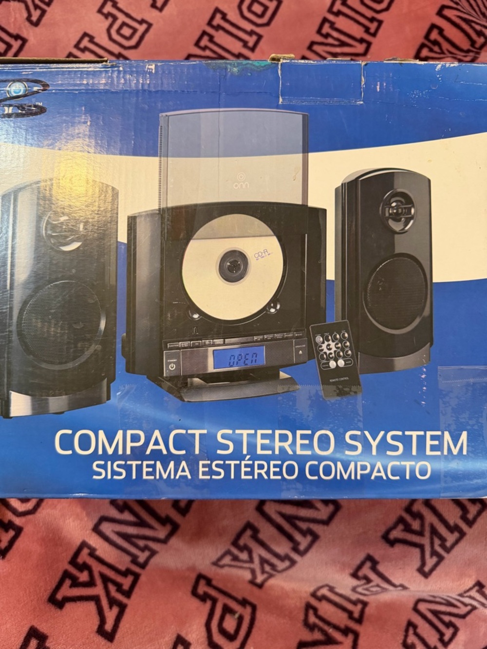Compact Stereo System CD Micro Hi‑Fi in Black